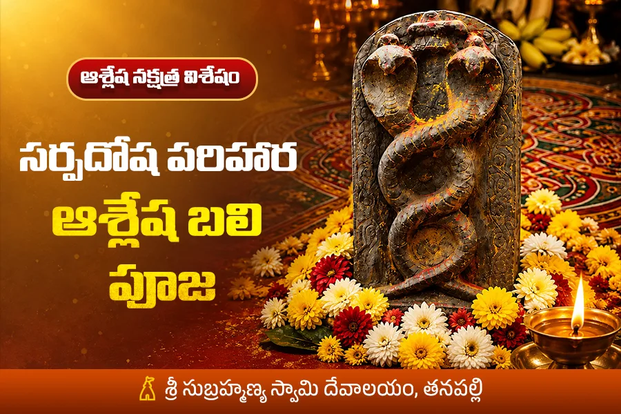 Sarpa Dosha Nivarana Puja for Kala Sarpa Relief, Marriage and Progeny