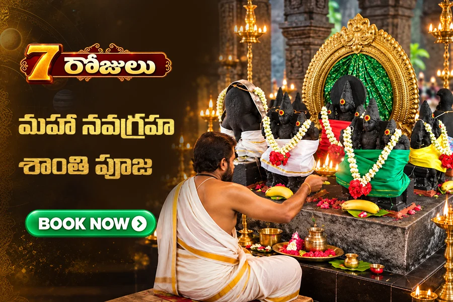 శాంతి, స్థిరత్వం మరియు శ్రేయస్సు కోసం 7 రోజుల నవగ్రహ శాంతి పూజ