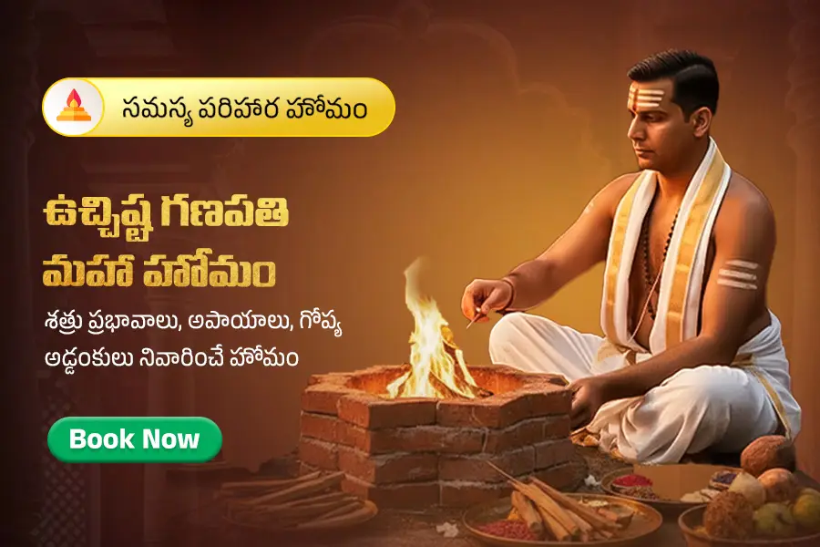 ఉచ్చిష్ట గణపతి మహా హోమం