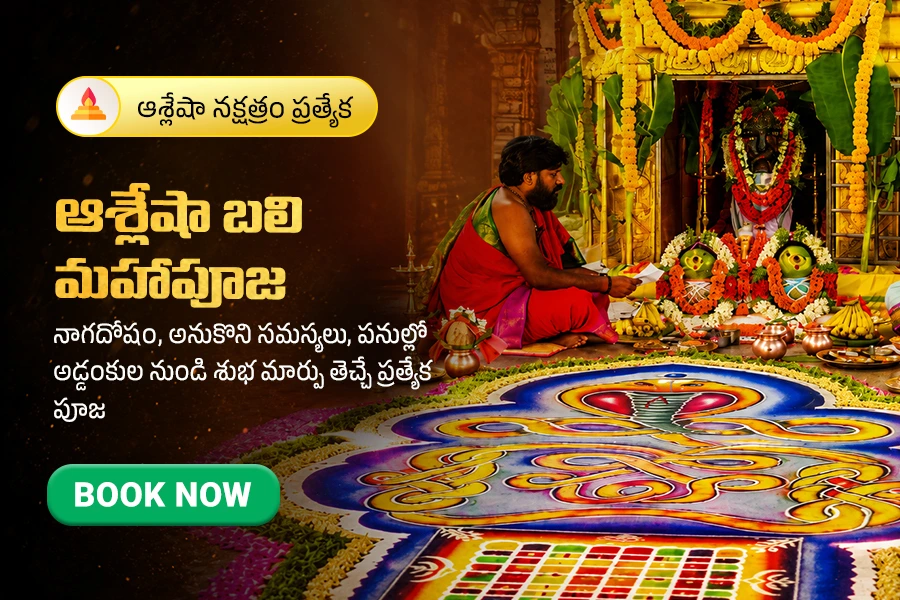 ఆశ్లేషా నక్షత్రం ప్రత్యేక ఆశ్లేషా బలి మహాపూజ