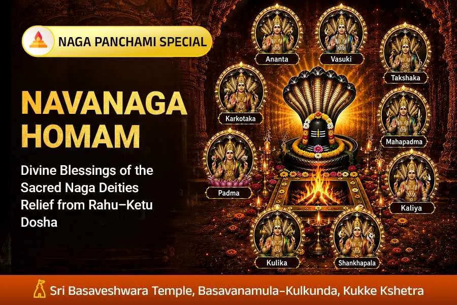 ಕಾಳಸರ್ಪ ದೋಷ ಪರಿಹಾರ, ವಿವಾಹ ಮತ್ತು ಸಂತಾನ ಭಾಗ್ಯಕ್ಕಾಗಿ ಸರ್ಪದೋಷ ನಿವಾರಣಾ ಪೂಜೆ