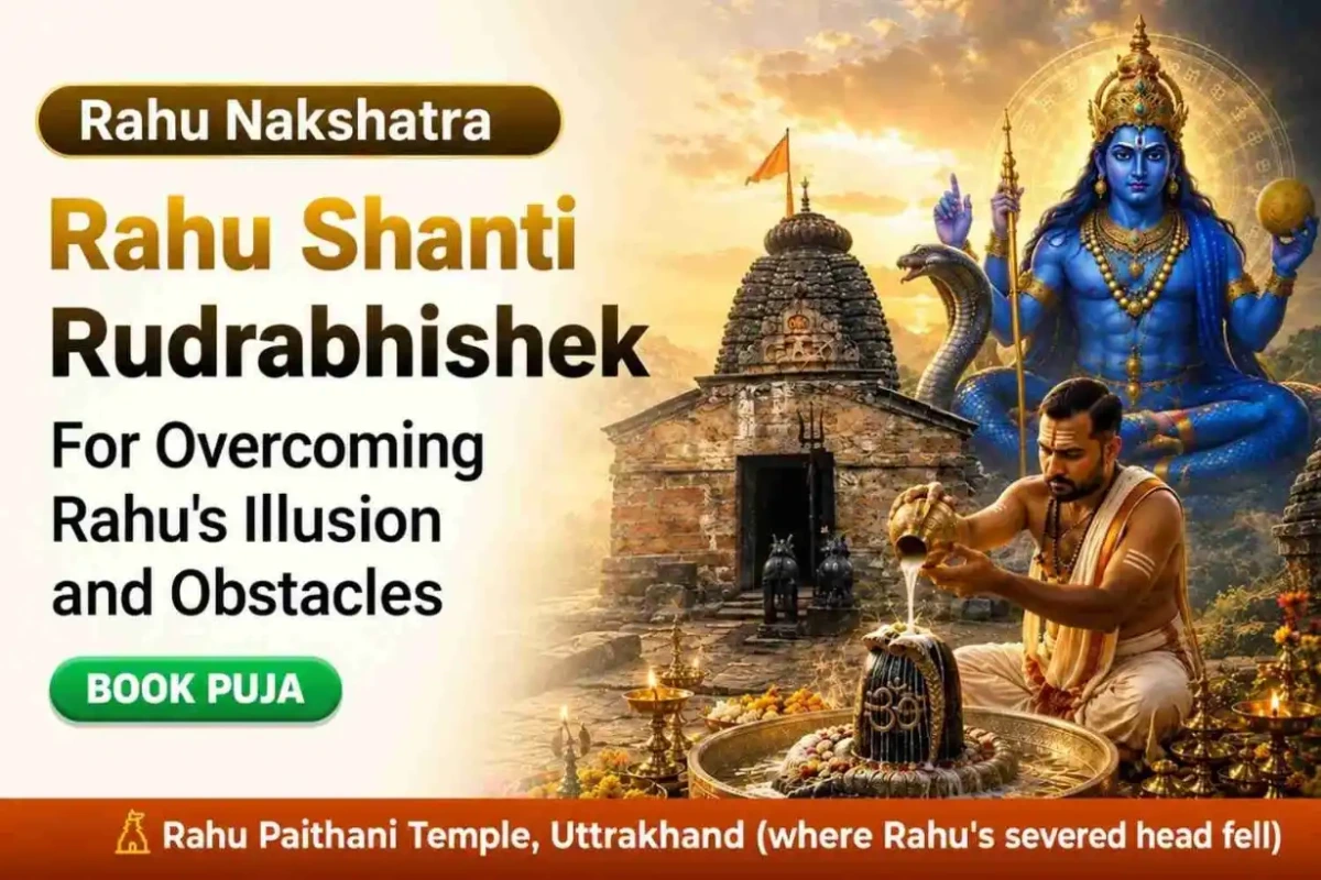 Rahu Shanti Rudrabhishek Seva