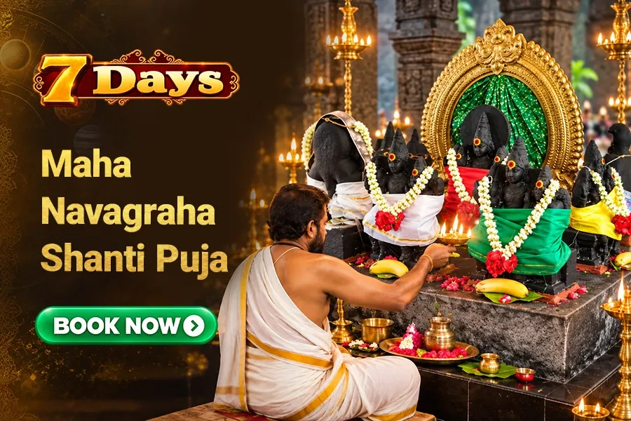 7-Day Navagraha Shanti Puja for Peace, Stability and Prosperity